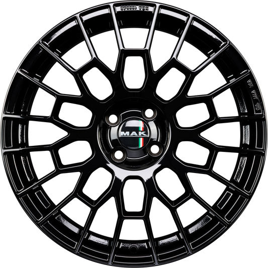 Mak Apx Gloss Black Alufelge 7.5x18 Zoll ET46 LK 5x100 ML57.1