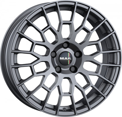Mak APX gloss gun metallic Alufelge 7.5x18 Zoll ET32 LK 4x98 ML58.1