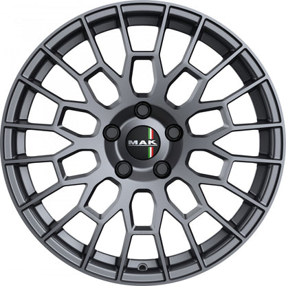 Mak APX gloss gun metallic Alufelge 7.5x18 Zoll ET45 LK 5x114.3 ML76 – Bild 2