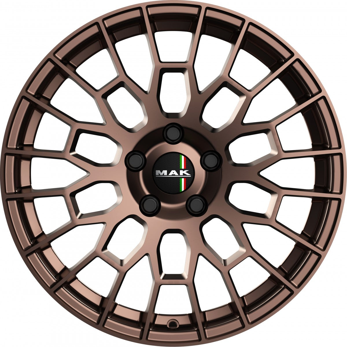 Mak APX matt bronze Alufelge 7.5x18 Zoll ET45 LK 5x108 ML72 – Bild 2