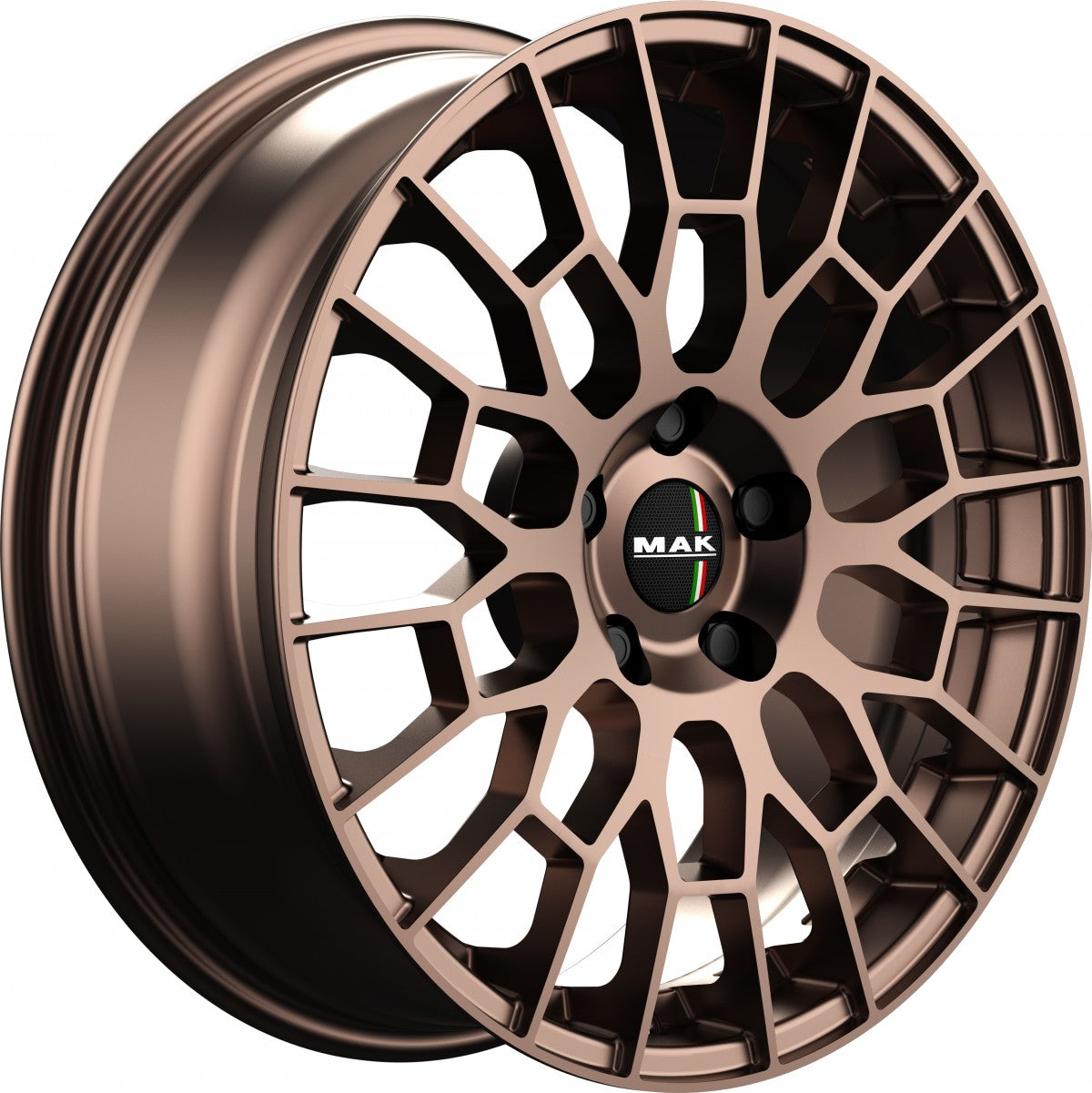Mak APX matt bronze Alufelge 7.5x18 Zoll ET45 LK 5x108 ML72 – Bild 3