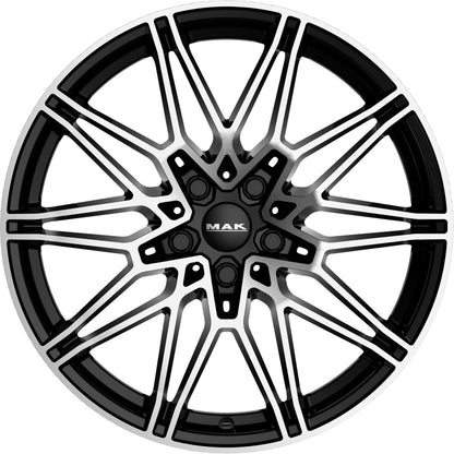 Mak Koenig black mirror Alufelge 8x19 Zoll ET35 LK 5x120 ML72.6 – Bild 2