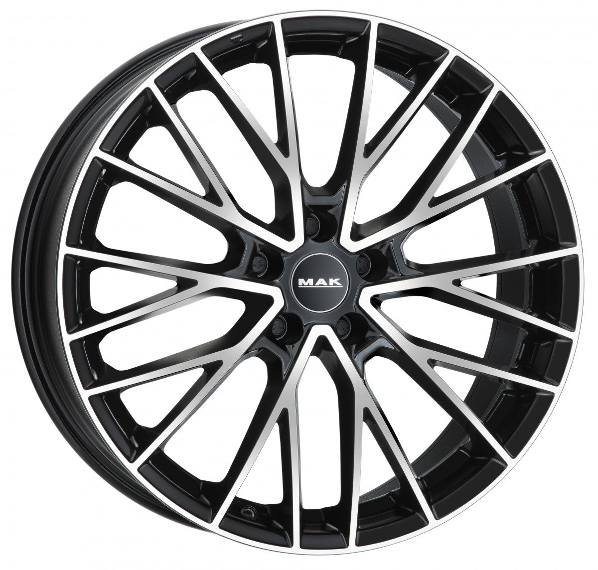 Mak Speciale black mirror Alufelge 9x21 Zoll ET35 LK 5x112 ML57.1