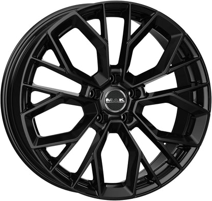 Mak Stilo gloss black Alufelge 8.5x21 Zoll ET40 LK 5x112 ML57.1