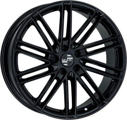 Mak Leipzig-D gloss black Alufelge 11x22 Zoll ET47 LK 5x130 ML66.45
