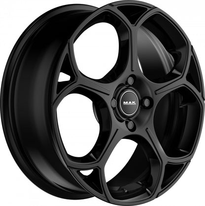 Mak Monza gloss black Alufelge 7.5x18 Zoll ET34 LK 5x110 ML65.1 – Bild 3