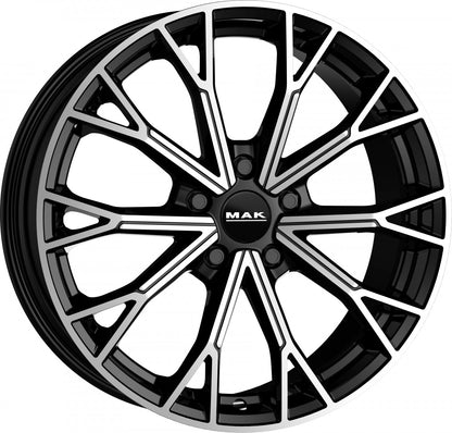 Mak Asphalt black mirror Alufelge 7.5x19 Zoll ET40 LK 5x112 ML57.1