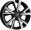 Mak Qvarz black mirror Alufelge 7x17 Zoll ET42 LK 5x108 ML72