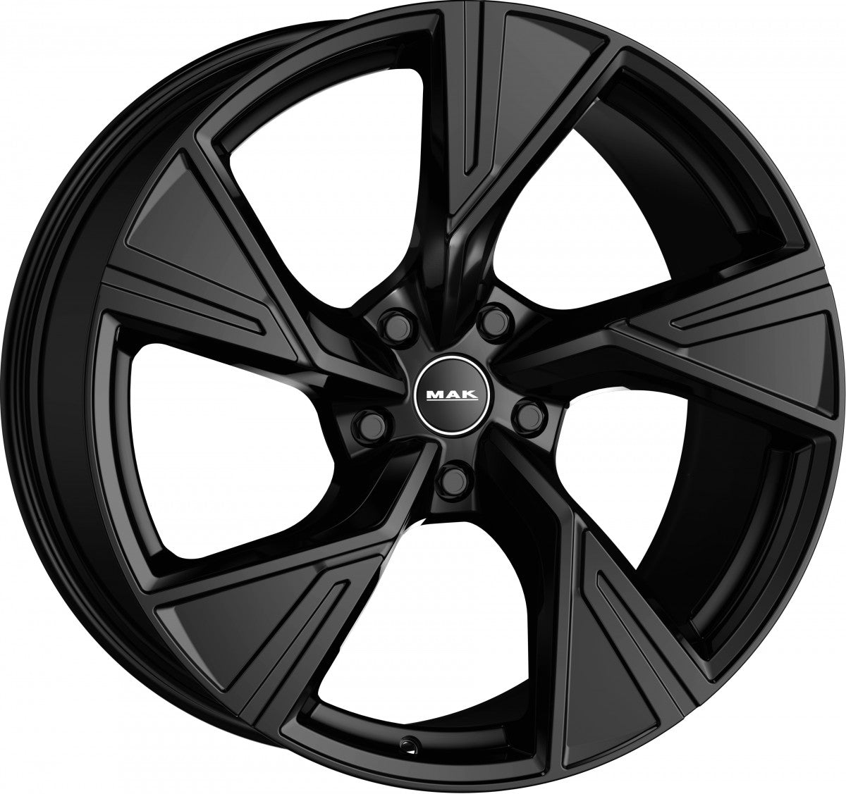 Mak Stark-D gloss black Alufelge 11.5x23 Zoll ET46 LK 5x112 ML66.6