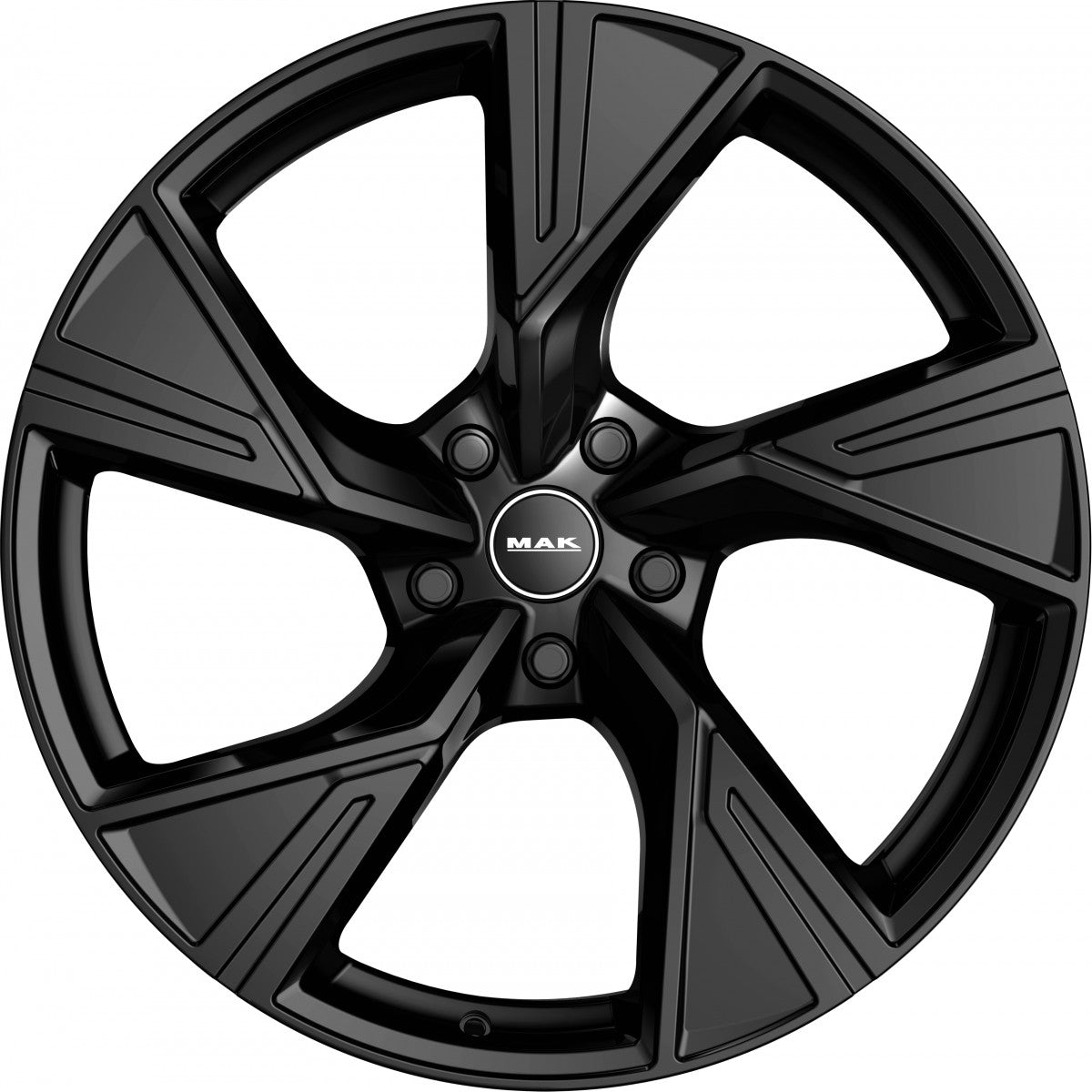 Mak Stark-D gloss black Alufelge 11.5x23 Zoll ET46 LK 5x112 ML66.6 – Bild 2