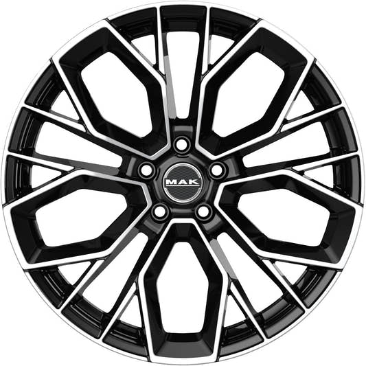 Mak Stilo-D black mirror Alufelge 11.5x22 Zoll ET40 LK 5x112 ML66.6 – Bild 2