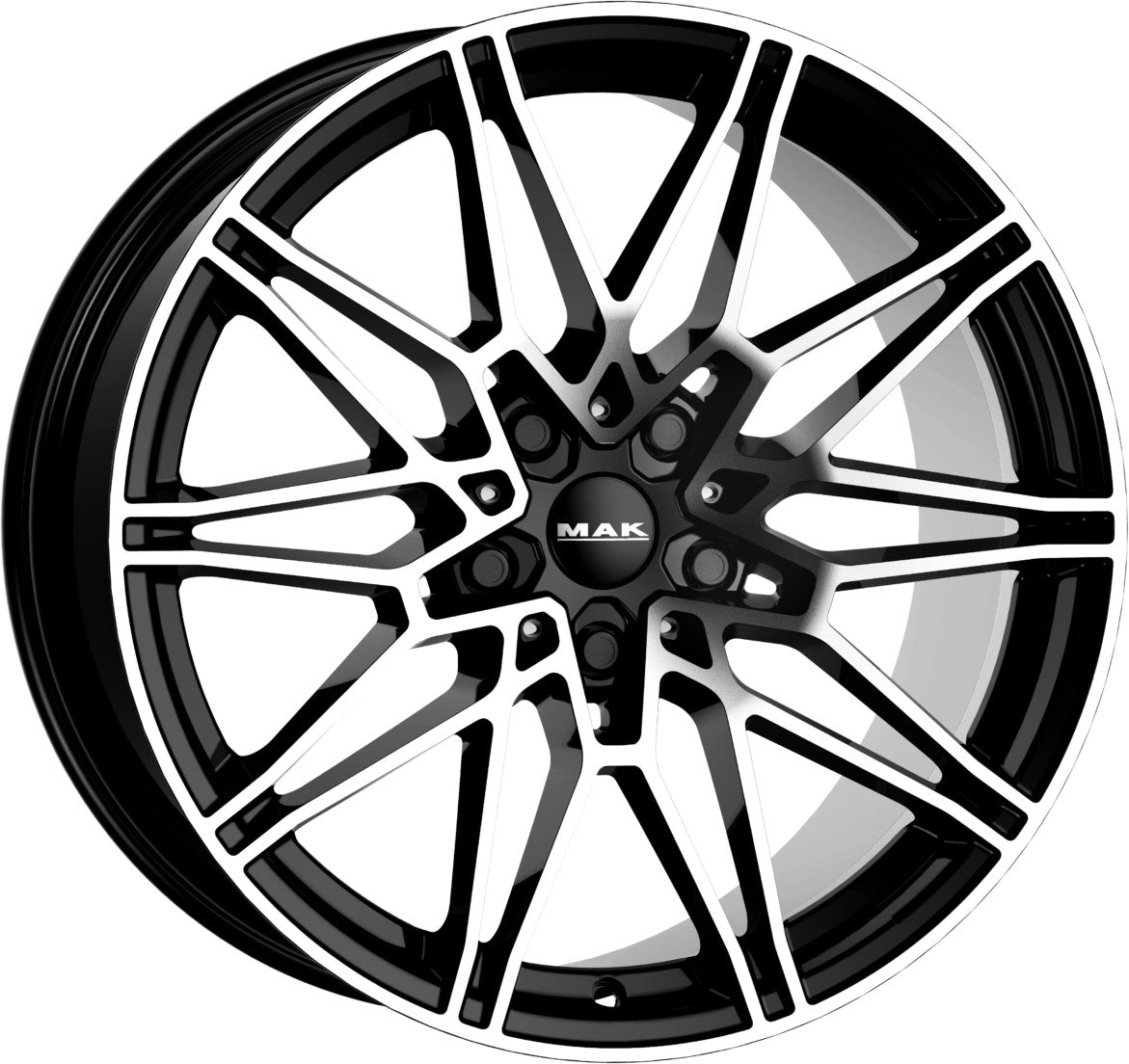 Mak Koenig-D black mirror Alufelge 9x20 Zoll ET40 LK 5x112 ML66.6