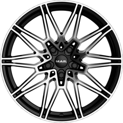 Mak Koenig-D black mirror Alufelge 9x20 Zoll ET40 LK 5x112 ML66.6 – Bild 2