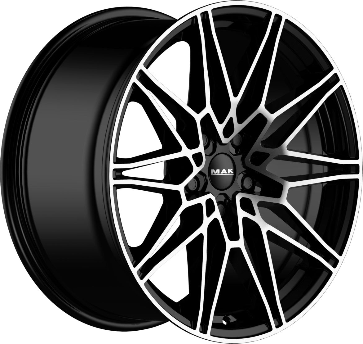 Mak Koenig-D black mirror Alufelge 9x20 Zoll ET40 LK 5x112 ML66.6 – Bild 3