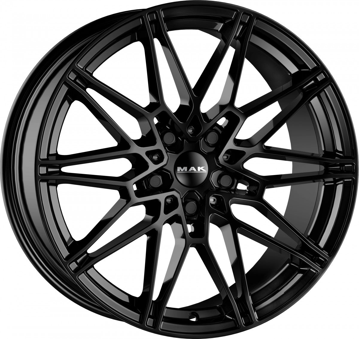 Mak Koenig-D gloss black Alufelge 9x20 Zoll ET25 LK 5x112 ML66.6