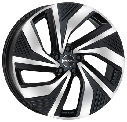 Mak Electra black mirror Alufelge 9x21 Zoll ET42 LK 5x112 ML57.1