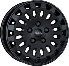 Mak Overland matt black Alufelge 7x17 Zoll ET51 LK 5x120 ML65.1