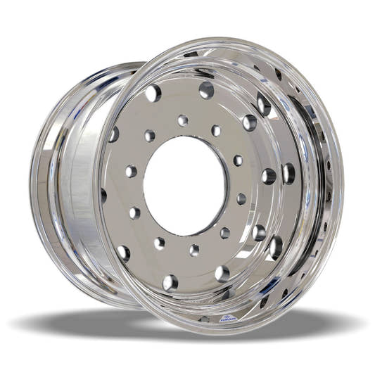 Pomlead Alufelge 11.75x22.5 Zoll 10/335/281 ET0 T008B813526BPNO 26 MZ Silber Full Pom-Nano BRIGHT