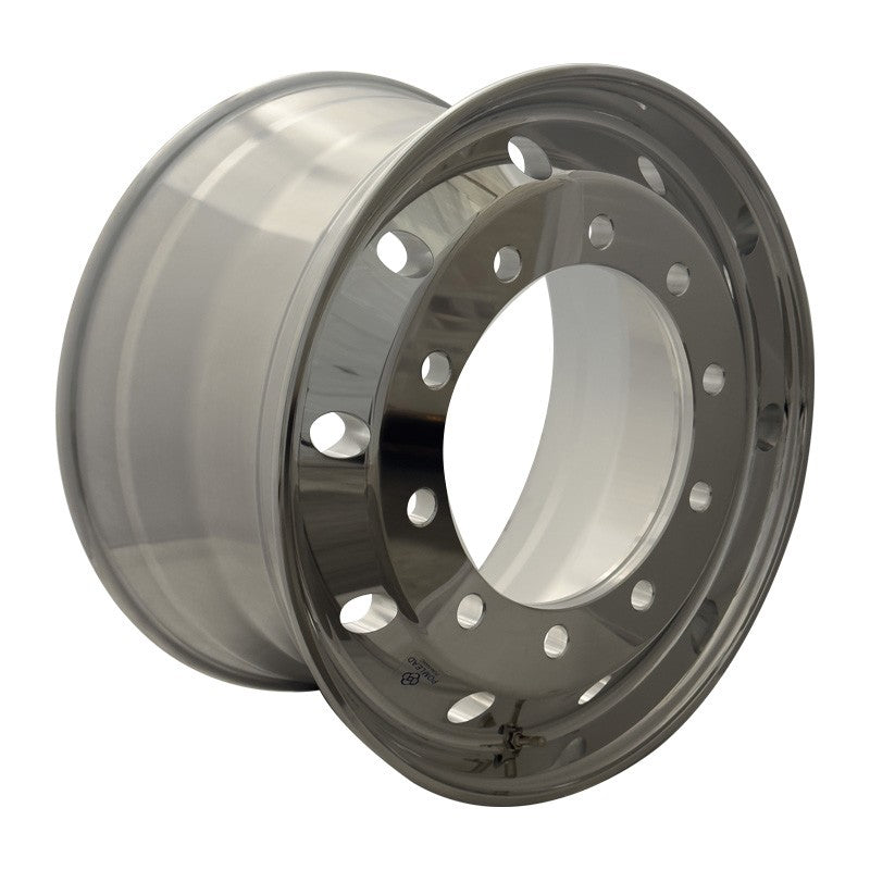 Pomlead Alufelge 11.75x22.5 Zoll 10/335/281 ET135 T246A813532BPNO 32 MZ Silber Full Pom-Nano BRIGHT