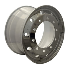 Pomlead Alufelge 11.75x22.5 Zoll 10/335/281 ET135 T246A813532BPNO 32 MZ Silber Full Pom-Nano BRIGHT