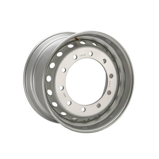 Lead Stahlfelge 11.75x22.5 Zoll 10/335/281 ET120 LW2244B12-DC 26 MZ Silber