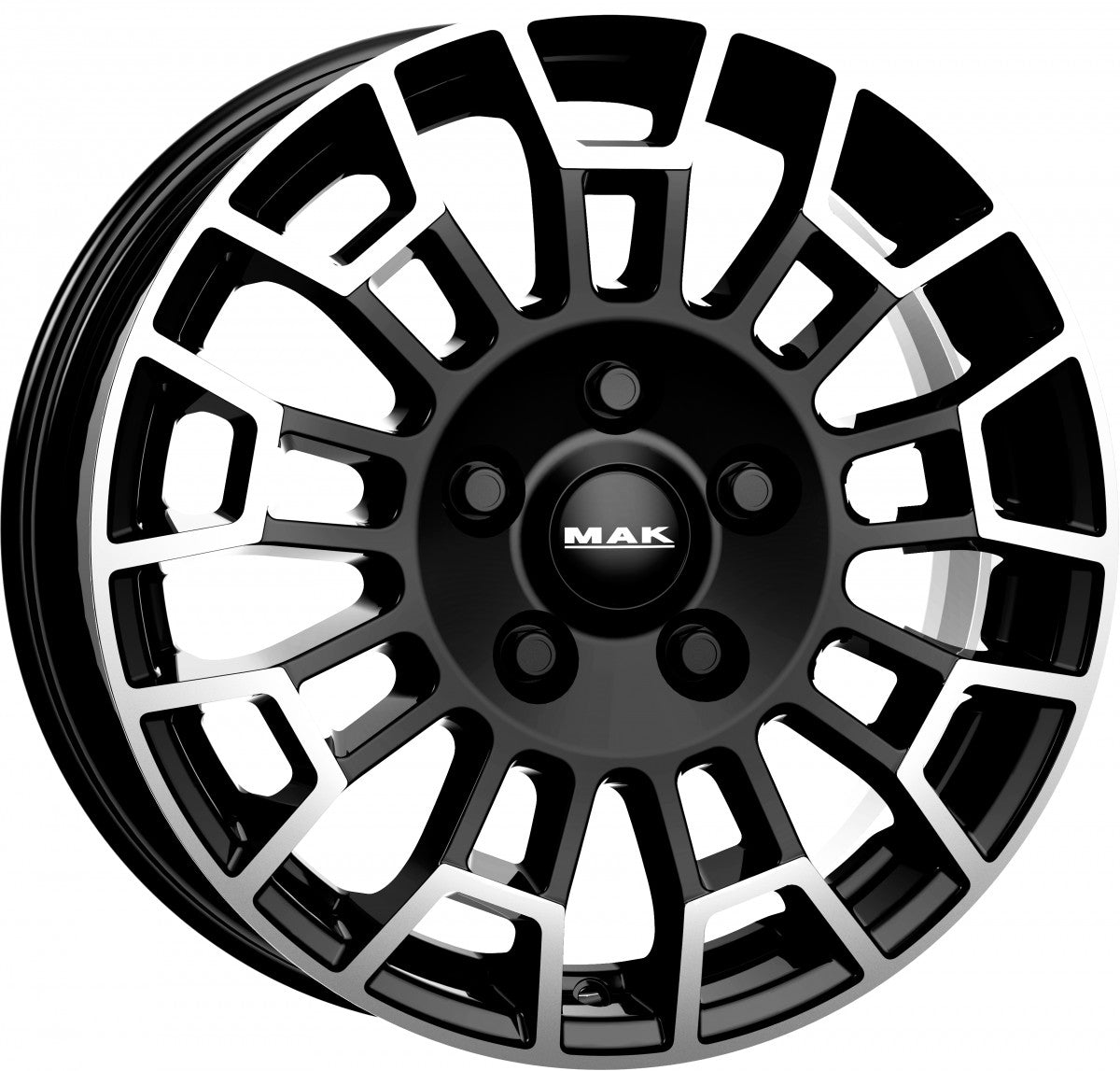 Mak Nomad black mirror Alufelge 7.5x18 Zoll ET47 LK 6x130 ML84.1