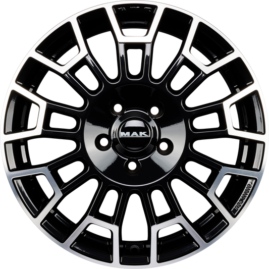 Mak Nomad Black Mirror Face Alufelge 7.5x18 Zoll ET58 LK 5x130 ML78.1