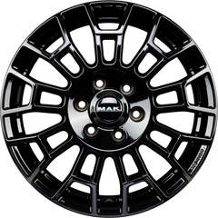 Mak Nomad Gloss Black Alufelge 7.5x18 Zoll ET50 LK 5x120 ML65.1