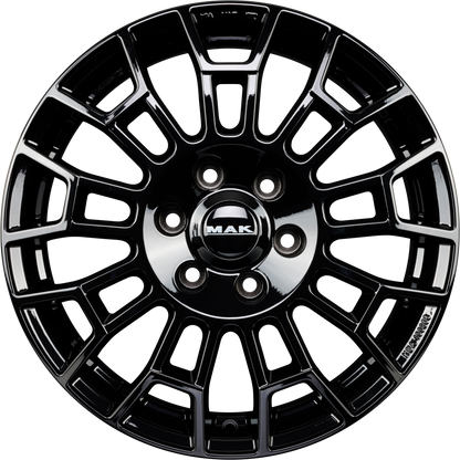 Mak Nomad Gloss Black Alufelge 7.5x18 Zoll ET50 LK 5x120 ML65.1