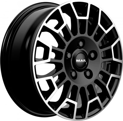 Mak Nomad-2 black mirror Alufelge 7.5x18 Zoll ET50 LK 6x139.7 ML93.1 – Bild 3