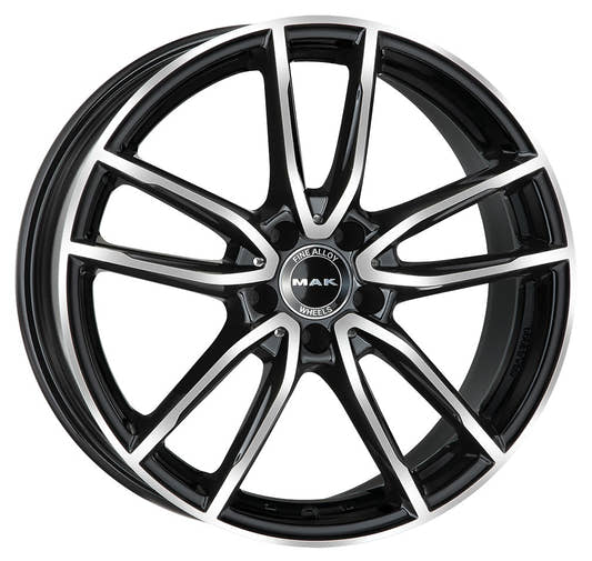 Mak Evo black mirror Alufelge 9x19 Zoll ET20 LK 5x112 ML66.6