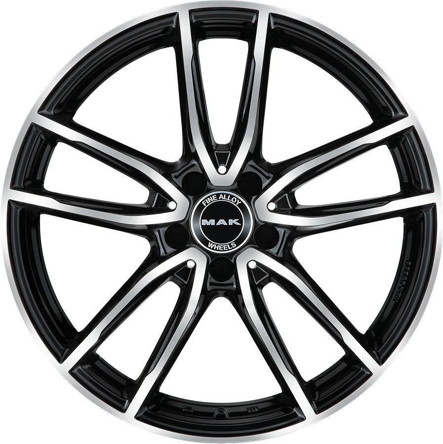 Mak Evo black mirror Alufelge 9x19 Zoll ET20 LK 5x112 ML66.6 – Bild 2