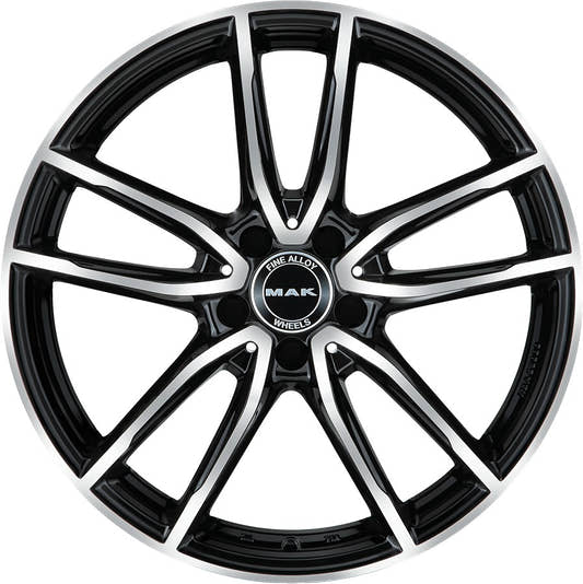 Mak Evo black mirror Alufelge 9x19 Zoll ET20 LK 5x112 ML66.6 – Bild 2