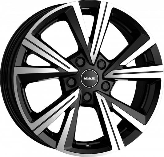 Mak Qvarz black mirror Alufelge 6.5x16 Zoll ET39 LK 5x98 ML58.1