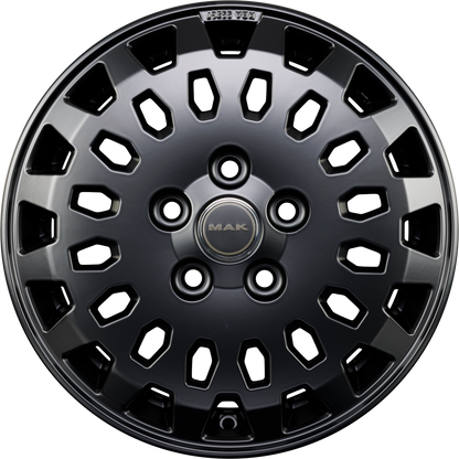 Mak Overland Matt Black Alufelge 8x18 Zoll ET50 LK 6x139.7 ML93.1