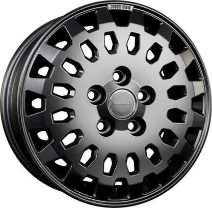 Mak Overland Matt Black Alufelge 8x18 Zoll ET50 LK 6x139.7 ML93.1 – Bild 2