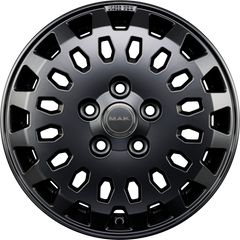 Mak Overland Matt Black Alufelge 8x18 Zoll ET53 LK 5x120 ML65.1