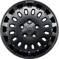Mak Overland Matt Black Alufelge 8x18 Zoll ET53 LK 6x130 ML84.1