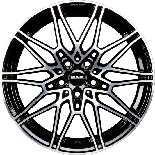Mak König Black Mirror Face Alufelge 7.5x17 Zoll ET34 LK 5x120 ML72.6