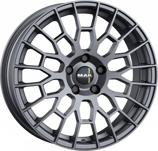 Mak APX gloss gun metallic Alufelge 7x17 Zoll ET34 LK 4x98 ML58.1
