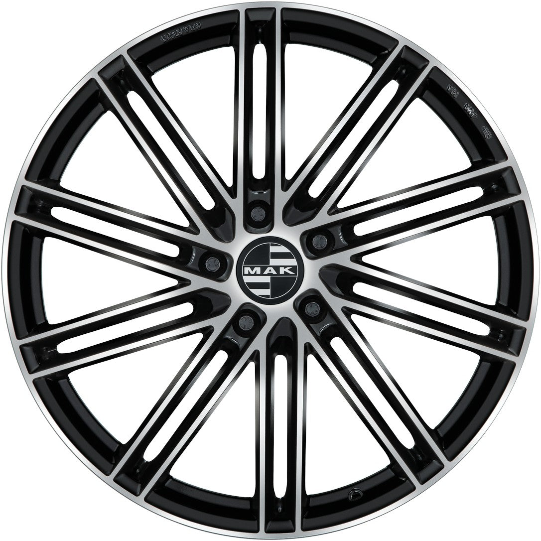 Mak Leipzig black mirror Alufelge 9.5x21 Zoll ET63 LK 5x130 ML66.45 – Bild 2