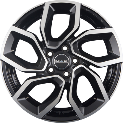 Mak Apollo black mirror Alufelge 6x15 Zoll ET30 LK 4x100 ML60.1