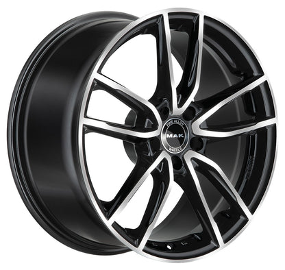 Mak Evo black mirror Alufelge 7.5x17 Zoll ET29 LK 5x112 ML66.6 – Bild 3