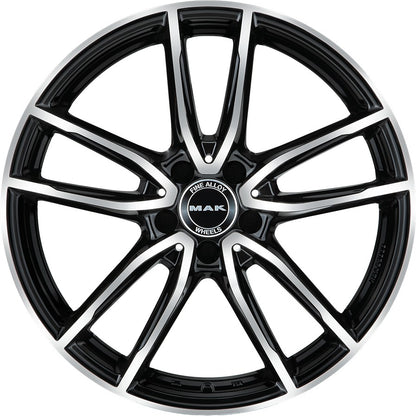 Mak Evo black mirror Alufelge 9x18 Zoll ET42 LK 5x112 ML66.6 – Bild 2