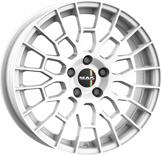Mak APX gloss white Alufelge 7.5x18 Zoll ET45 LK 5x112 ML57.1
