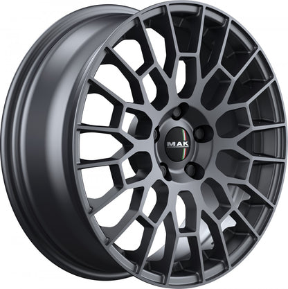 Mak APX gloss gun metallic Alufelge 7x17 Zoll ET44 LK 5x112 ML76 – Bild 3