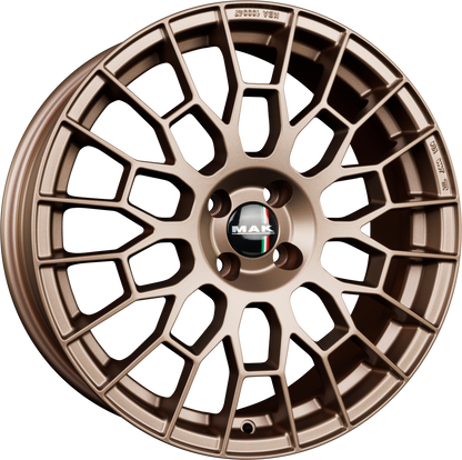 Mak APX matt bronze Alufelge 7.5x18 Zoll ET45 LK 5x112 ML76 – Bild 5