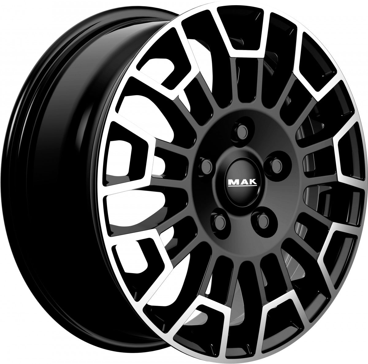 Mak Nomad black mirror Alufelge 8.5x20 Zoll ET44 LK 5x127 ML71.6 – Bild 3
