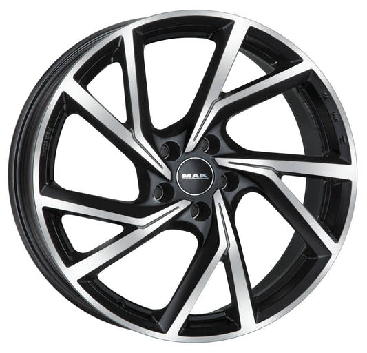 Mak Kassel black mirror Alufelge 8.5x20 Zoll ET32 LK 4x108 ML65.1