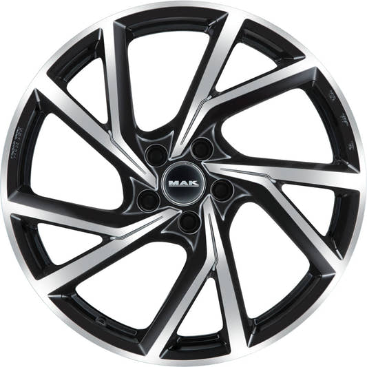 Mak Kassel black mirror Alufelge 8.5x20 Zoll ET32 LK 4x108 ML65.1 – Bild 2